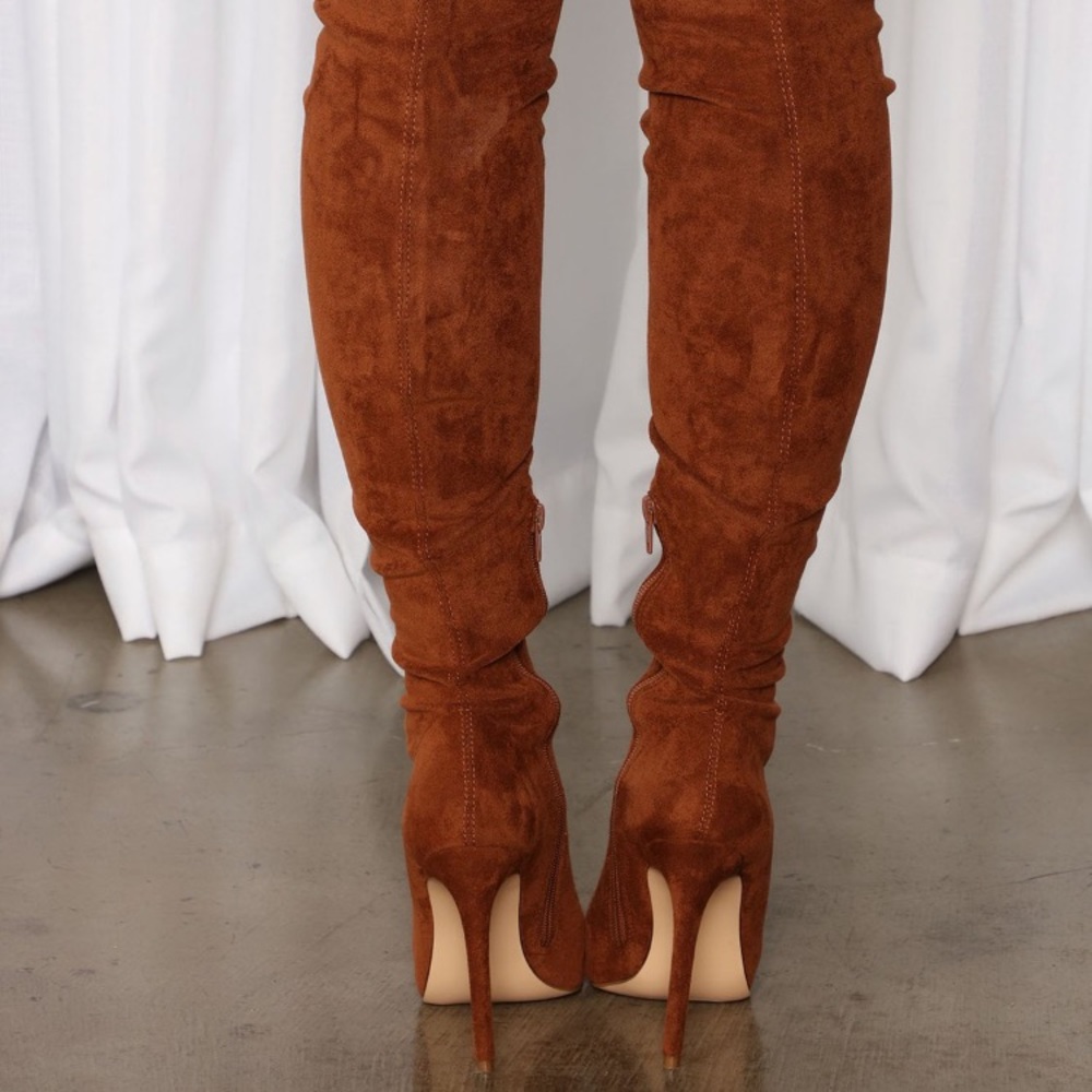Fashion nova thigh high boots - Picture 5 of 7